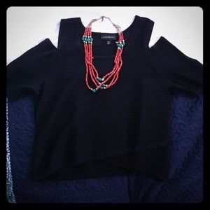 Lane Bryant Cut out Crop Top